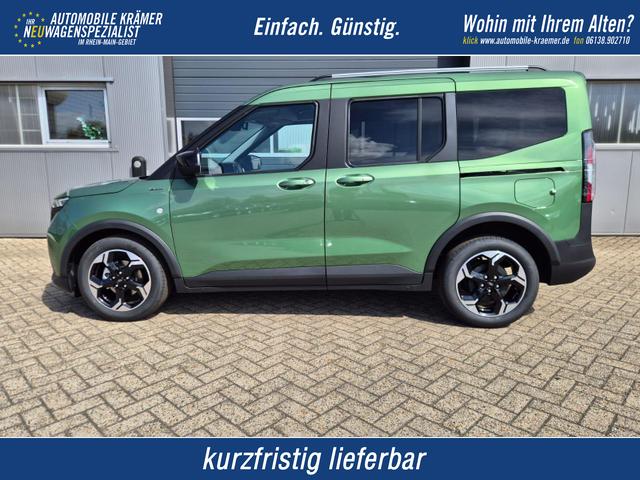 Ford Tourneo Courier - 1.0 EcoBoost 125PS Active Teil-Leder Sitzheizung Lenkradheizung Klimaautomatik PDC v+h R&uuml;ckf.-Kamera ACC TWA Frontscheibe beheizb. Ford-Navi SYNC4 Apple CarPlay + Android Auto