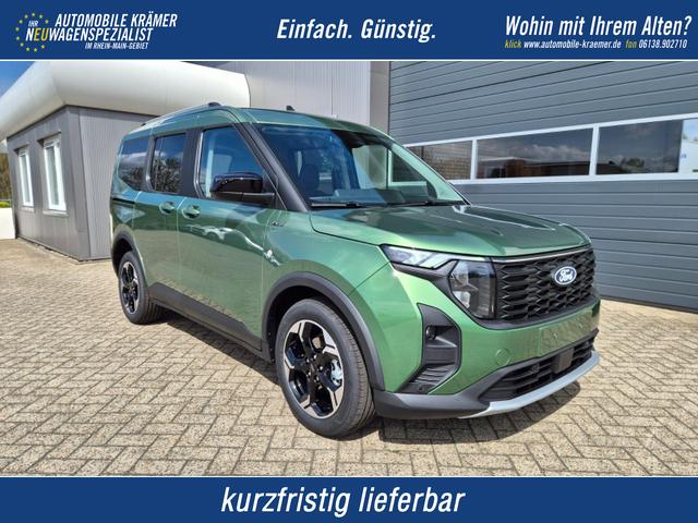 Ford Tourneo Courier - 1.0 EcoBoost 125PS Active Teil-Leder Sitzheizung Lenkradheizung Klimaautomatik PDC v+h R&uuml;ckf.-Kamera ACC TWA Frontscheibe beheizb. Ford-Navi SYNC4 Apple CarPlay + Android Auto