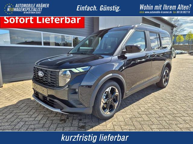 Ford Tourneo Courier - 1.0 EcoBoost 125PS Active Teil-Leder Sitzheizung Lenkradheizung Klimaautomatik PDC v+h R&uuml;ckf.-Kamera ACC TWA Frontscheibe beheizb. Ford-Navi SYNC4 Apple CarPlay + Android Auto