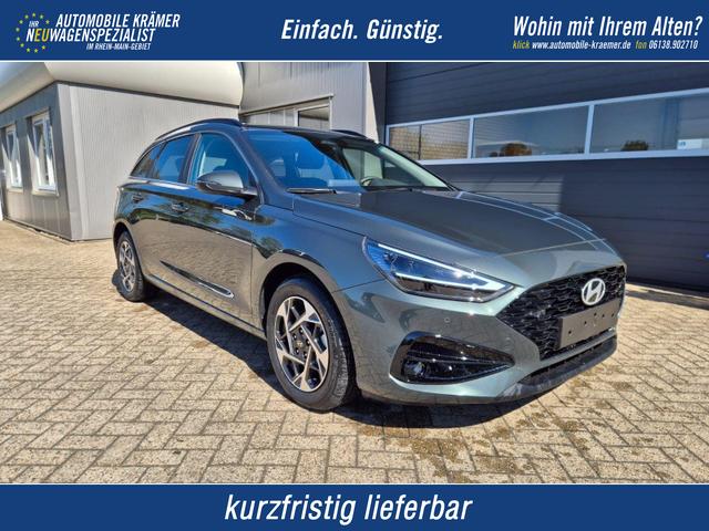 Hyundai i30 Kombi - 1.6 T-GDI 150PS Automatik Trend Sitzheizung Lenkradheizung Klimaautomatik PDC v+h R&uuml;ckf.Kamera Navi Apple CarPlay + Android Auto 16"LM