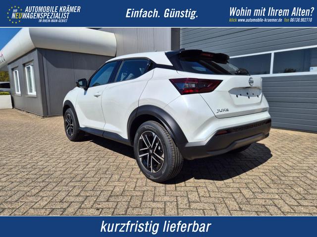 Nissan Juke - 1.0 DIG-T 114PS N-Connecta Sitzheizung Lenkradheizung Teil-Leder Klimaautomatik PDC v+h R&uuml;ckf.Kamera Bluetooth Touchscreen Apple CarPlay Android Auto 17"LM