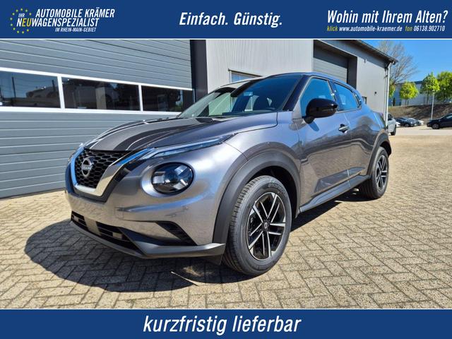 Nissan Juke - 1.0 DIG-T 114PS N-Connecta Teil-Leder Klimaautomatik PDC v+h R&uuml;ckf.Kamera Bluetooth Touchscreen Apple CarPlay Android Auto 17"LM