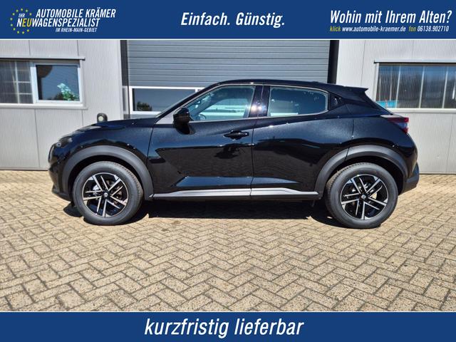 Nissan Juke - 1.0 DIG-T 114PS N-Connecta Sitzheizung Lenkradheizung Teil-Leder Klimaautomatik PDC v+h R&uuml;ckf.Kamera Bluetooth Touchscreen Apple CarPlay Android Auto 17"LM