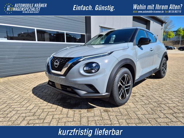 Nissan Juke - 1.0 DIG-T 114PS N-Connecta Teil-Leder Klimaautomatik PDC v+h R&uuml;ckf.Kamera Bluetooth Touchscreen Apple CarPlay Android Auto 17"LM