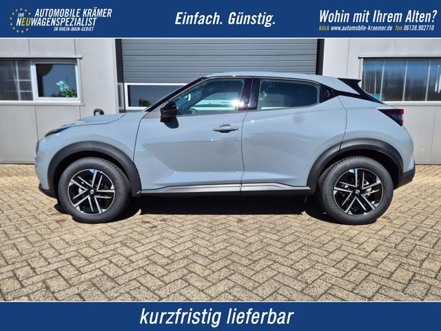 Nissan Juke - 1.0 DIG-T 114PS N-Connecta Sitzheizung Lenkradheizung Teil-Leder Klimaautomatik PDC v+h R&uuml;ckf.Kamera Bluetooth Touchscreen Apple CarPlay Android Auto 17"LM