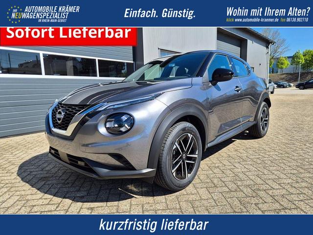 Nissan Juke - 1.0 DIG-T 114PS N-Connecta Teil-Leder Klimaautomatik PDC v+h R&uuml;ckf.Kamera Bluetooth Touchscreen Apple CarPlay Android Auto 17"LM
