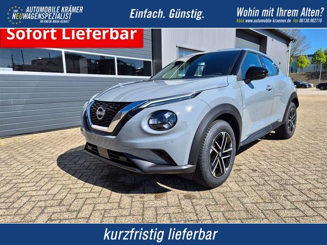 Nissan Juke - 1.0 DIG-T 114PS N-Connecta Teil-Leder Klimaautomatik PDC v+h R&uuml;ckf.Kamera Bluetooth Touchscreen Apple CarPlay Android Auto 17"LM