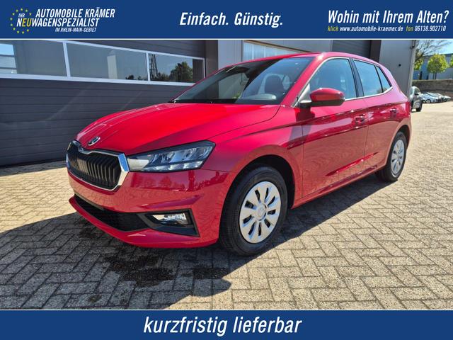 Skoda Fabia - 1.0 TSI 95PS Selection 5-t&uuml;rig R&uuml;ckf.Kamera Parksensoren Sitzheizung Multifunktionslenkrad Klima Skoda-Radio Bluetooth Touchscreen Tempomat Nebelsch. Apple CarPlay + Android Auto