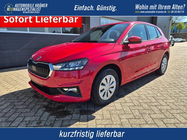 Skoda Fabia - 1.0 TSI 95PS Selection 5-t&uuml;rig R&uuml;ckf.Kamera Parksensoren Sitzheizung Multifunktionslenkrad Klima Skoda-Radio Bluetooth Touchscreen Tempomat Nebelsch. Apple CarPlay + Android Auto