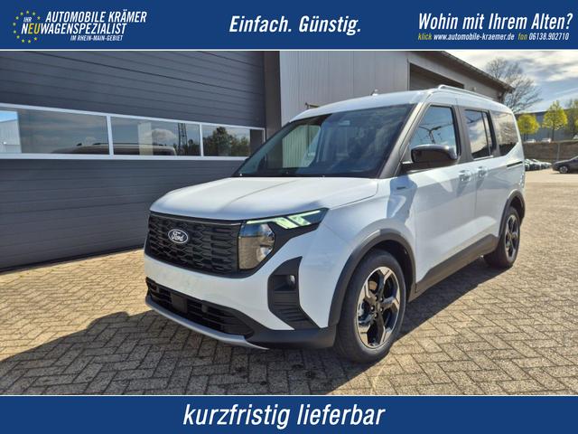 Ford Tourneo Courier - 1.0 EcoBoost 125PS Active Teil-Leder Sitzheizung Lenkradheizung Klimaautomatik PDC v+h R&uuml;ckf.-Kamera ACC TWA Frontscheibe beheizb. Ford-Navi SYNC4 Apple CarPlay + Android Auto