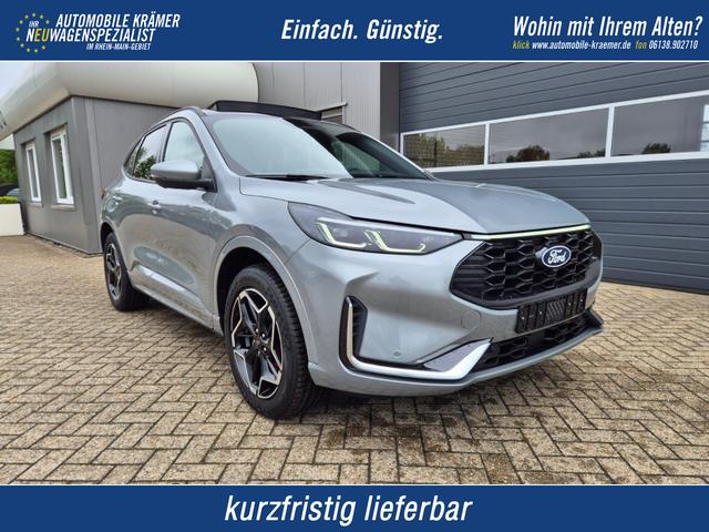 Ford Kuga - ST-Line X 243PS PHEV Automatik Matrix-LED schwenkb. AHK elektr. PanoDach Sitzheizung v+h Lenkradheizung Frontscheibe beheizb. Navi SYNC4 Apple CarPlay Android Auto Touchscreen PDC 4xKamera 2xKeyless B+O Sound 19"LM vollelektr. Reichweite 65KM