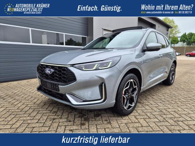 Ford Kuga - ST-Line X 243PS PHEV Automatik Matrix-LED schwenkb. AHK elektr. PanoDach Sitzheizung v+h Lenkradheizung Frontscheibe beheizb. Navi SYNC4 Apple CarPlay Android Auto Touchscreen PDC 4xKamera 2xKeyless B+O Sound 19"LM vollelektr. Reichweite 65KM