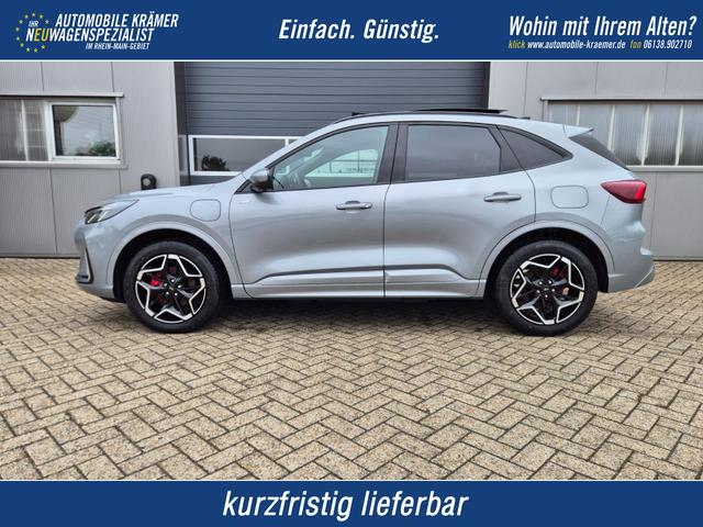 Ford Kuga - ST-Line X 243PS PHEV Automatik Matrix-LED schwenkb. AHK elektr. PanoDach Sitzheizung v+h Lenkradheizung Frontscheibe beheizb. Navi SYNC4 Apple CarPlay Android Auto Touchscreen PDC 4xKamera 2xKeyless B+O Sound 19"LM vollelektr. Reichweite 65KM