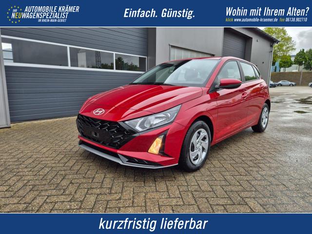 Hyundai i20 - 1.0 T-GDI 90PS Automatik 5-T&uuml;rer Sitzheizung Lenkradheizung R&uuml;ckf.Kamera PDC Klima Apple CarPlay Android Auto Tempomat Touchscreen