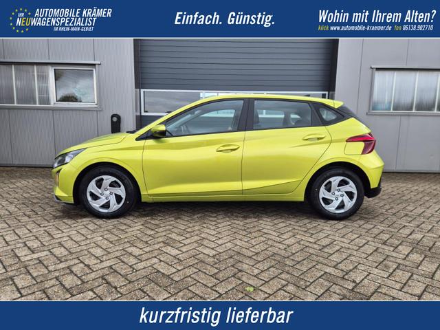 Hyundai i20 - 1.0 T-GDI 90PS Automatik 5-T&uuml;rer Sitzheizung Lenkradheizung R&uuml;ckf.Kamera PDC Klima Apple CarPlay Android Auto Tempomat Touchscreen
