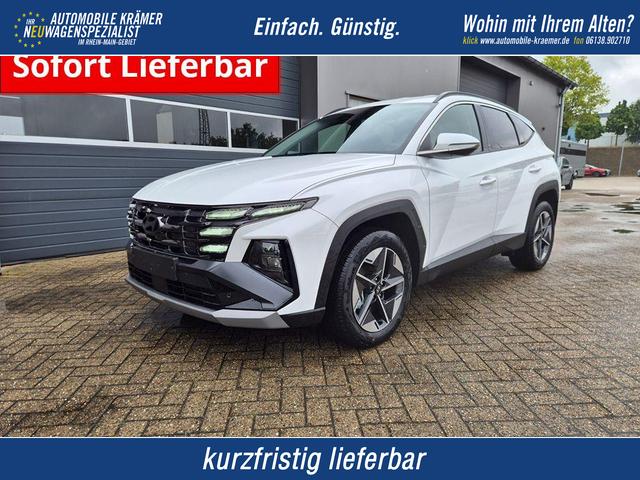 Hyundai TUCSON - Trend 1.6 T-GDI 150PS Automatik TZ 2026 Teil-Leder Sitzheizung v+h Lenkradheizung Klimaautomatik Navi Touchscreen DAB+ Apple CarPlay + Android Auto PDC R&uuml;ckf.-Kamera Matrix-LED-Scheinw.