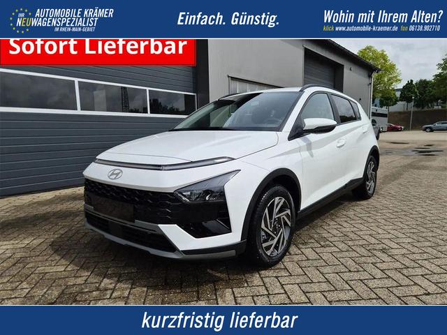 Hyundai BAYON - Trend 1.0 T-GDI 90PS Klimaautomatik R&uuml;ckf.Kamera Parksensoren Sitzheizung Lenkradheizung Bluetooth Touchscreen Tempomat Apple CarPlay + Android Auto 16"LM