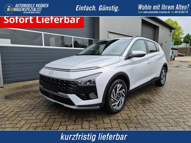 Hyundai BAYON - Trend 1.0 T-GDI 90PS Klimaautomatik R&uuml;ckf.Kamera Parksensoren Sitzheizung Lenkradheizung Bluetooth Touchscreen Tempomat Apple CarPlay + Android Auto 16"LM
