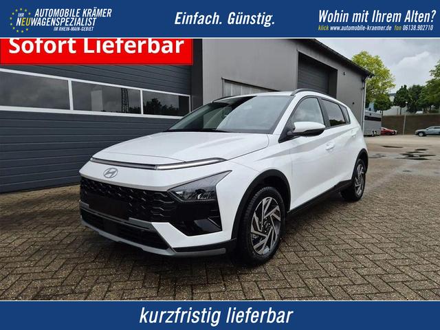 Hyundai BAYON - Trend 1.0 T-GDI 90PS Automatik Klimaautomatik R&uuml;ckf.Kamera Parksensoren Sitzheizung Lenkradheizung Bluetooth Touchscreen Tempomat Apple CarPlay + Android Auto 16"LM