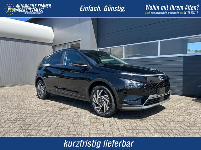 Hyundai BAYON - Trend 1.0 T-GDI 90PS Klimaautomatik R&uuml;ckf.Kamera Parksensoren Sitzheizung Lenkradheizung Bluetooth Touchscreen Tempomat Apple CarPlay + Android Auto 16"LM