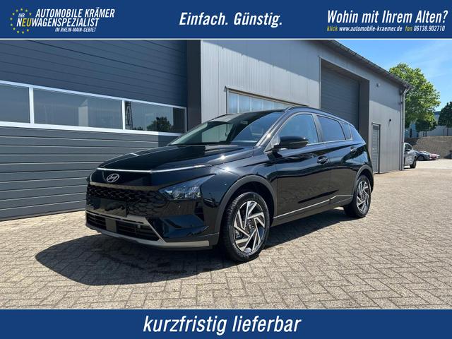 Hyundai BAYON - Trend 1.0 T-GDI 90PS Klimaautomatik R&uuml;ckf.Kamera Parksensoren Sitzheizung Lenkradheizung Bluetooth Touchscreen Tempomat Apple CarPlay + Android Auto 16"LM