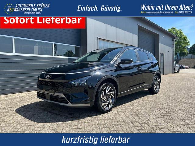 Hyundai BAYON - Trend 1.0 T-GDI 90PS Klimaautomatik R&uuml;ckf.Kamera Parksensoren Sitzheizung Lenkradheizung Bluetooth Touchscreen Tempomat Apple CarPlay + Android Auto 16"LM
