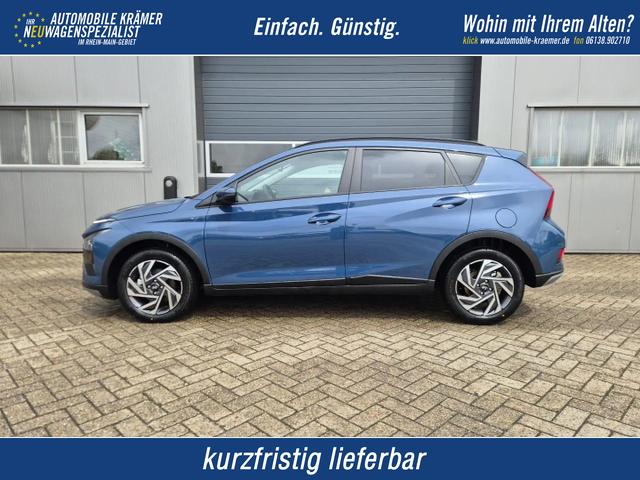 Hyundai BAYON - Trend 1.0 T-GDI 90PS Klimaautomatik R&uuml;ckf.Kamera Parksensoren Sitzheizung Lenkradheizung Bluetooth Touchscreen Tempomat Apple CarPlay + Android Auto 16"LM