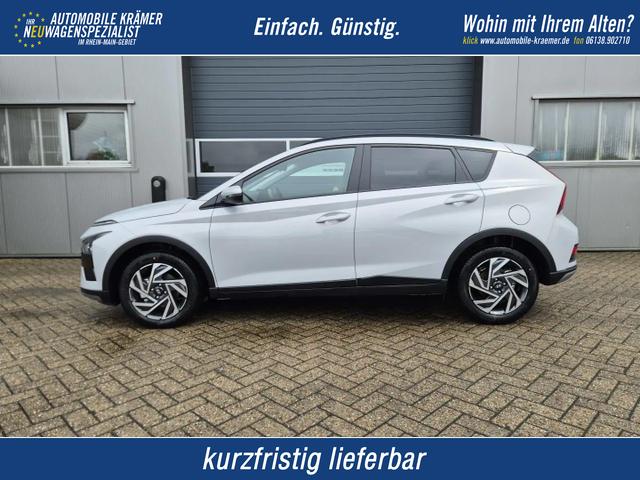 Hyundai BAYON - Trend 1.0 T-GDI 90PS Klimaautomatik R&uuml;ckf.Kamera Parksensoren Sitzheizung Lenkradheizung Bluetooth Touchscreen Tempomat Apple CarPlay + Android Auto 16"LM
