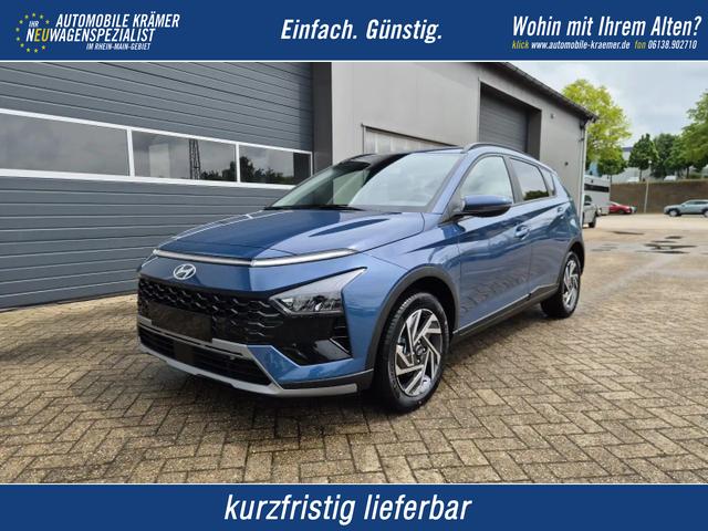 Hyundai BAYON - Trend 1.0 T-GDI 90PS Klimaautomatik R&uuml;ckf.Kamera Parksensoren Sitzheizung Lenkradheizung Bluetooth Touchscreen Tempomat Apple CarPlay + Android Auto 16"LM
