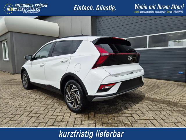 Hyundai BAYON - Trend 1.0 T-GDI 90PS Klimaautomatik R&uuml;ckf.Kamera Parksensoren Sitzheizung Lenkradheizung Bluetooth Touchscreen Tempomat Apple CarPlay + Android Auto 16"LM