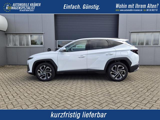 Hyundai TUCSON - Trend 1.6 T-GDI 288PS Automatik PHEV Krell-Sound Teill-Leder elektr. Heckklappe ACC Klimaautomatik Sitzheizung Lenkrandheizung Navi PDC v+h R&uuml;ckf.Kamera Apple CarPlay + Android Auto 2xKeyless 19-LM