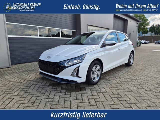 Hyundai i20 - 1.0 T-GDI 90PS 5-t&uuml;rig Sitzheizung Lenkradheizung R&uuml;ckf.Kamera PDC Klima Apple CarPlay Android Auto Tempomat Touchscreen