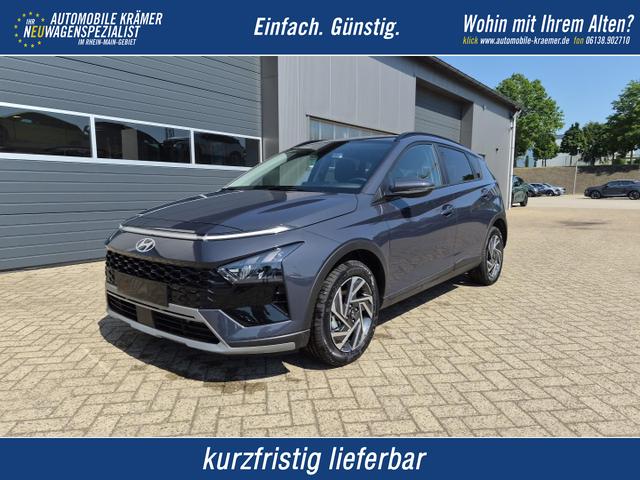 Hyundai BAYON - Trend 1.0 T-GDI 90PS Automatik Klimaautomatik R&uuml;ckf.Kamera Parksensoren Sitzheizung Lenkradheizung Bluetooth Touchscreen Tempomat Apple CarPlay + Android Auto 16"LM