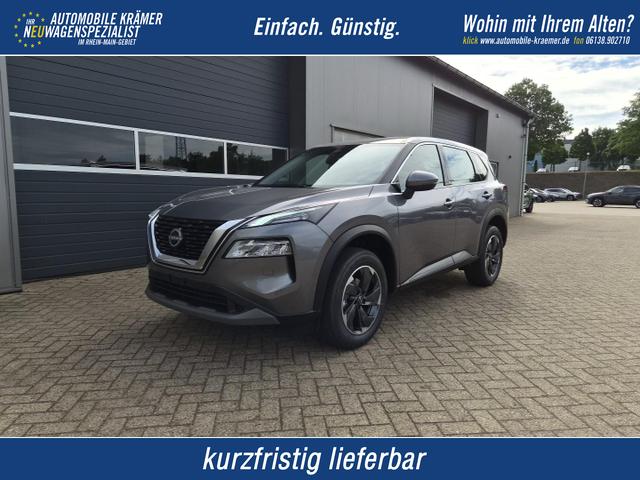 Nissan X-Trail - Acenta 1.5 MHEV 163PS Automatik Sitzheizung v+h Lenkradheizung Frontscheibe beheizb. Klimaautomatik R&uuml;ckf.Kamera Bluetooth Touchscreen Apple CarPlay Android Auto PDC 2x Keyless 18"LM