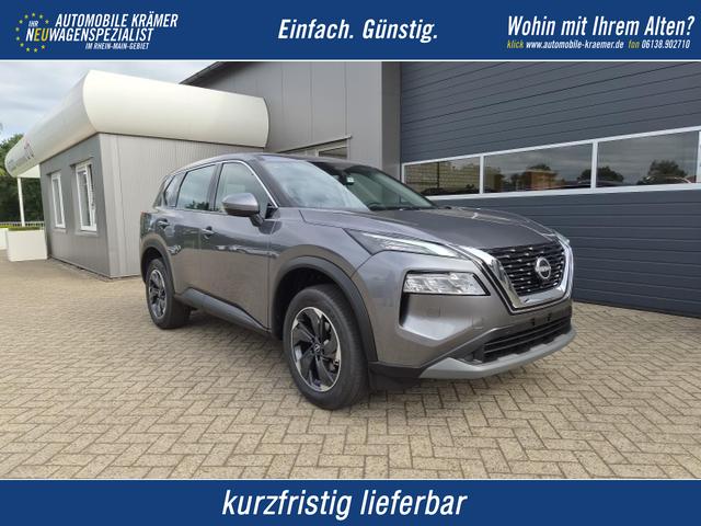 Nissan X-Trail - Acenta 1.5 MHEV 163PS Automatik Sitzheizung v+h Lenkradheizung Frontscheibe beheizb. Klimaautomatik R&uuml;ckf.Kamera Bluetooth Touchscreen Apple CarPlay Android Auto PDC 2x Keyless 18"LM