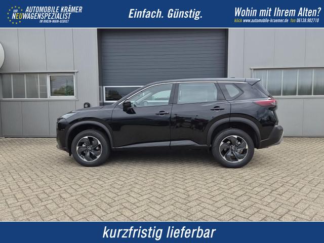 Nissan X-Trail - Acenta 1.5 MHEV 163PS Automatik Sitzheizung v+h Lenkradheizung Frontscheibe beheizb. Klimaautomatik R&uuml;ckf.Kamera Bluetooth Touchscreen Apple CarPlay Android Auto PDC 2x Keyless 18"LM