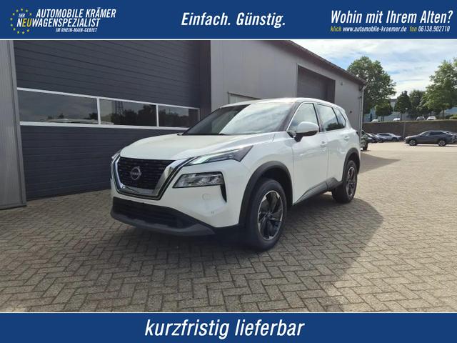 Nissan X-Trail - Acenta 1.5 MHEV 163PS Automatik Sitzheizung v+h Lenkradheizung Frontscheibe beheizb. Klimaautomatik R&uuml;ckf.Kamera Bluetooth Touchscreen Apple CarPlay Android Auto PDC 2x Keyless 18"LM