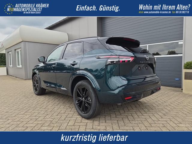 Nissan Qashqai - 1.3 DIG-T MHEV 158 PS X-Tronic N-Design PanoDach Teil-Leder Klimaautomatik Sitzheizung Lenkradheizung Navi ACC PDC v+h 360&deg;Kamera DAB Bluetooth Touchscreen Apple CarPlay Android Auto 19"Zoll