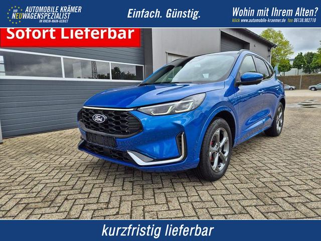 Ford Kuga - ST-Line X 243PS PHEV Automatik HuD Matrix-LED schwenkb. AHK elektr. PanoDach Sitzheizung v+h Lenkradheizung Frontscheibe beheizb. Navi SYNC4 Apple CarPlay Android Auto Touchscreen PDC 4xKamera 2xKeyless B+O Sound 18"LM vollelektr. Reichweite 65K