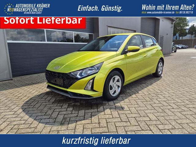 Hyundai i20 - 1.0 T-GDI 90PS 5-t&uuml;rig Sitzheizung Lenkradheizung R&uuml;ckf.Kamera PDC Klima Apple CarPlay Android Auto Tempomat Touchscreen