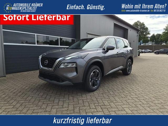 Nissan X-Trail - Acenta 1.5 MHEV 163PS Automatik Sitzheizung v+h Lenkradheizung Frontscheibe beheizb. Klimaautomatik R&uuml;ckf.Kamera Bluetooth Touchscreen Apple CarPlay Android Auto PDC 2x Keyless 18"LM
