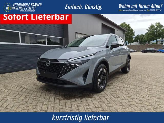 Nissan Qashqai - 1.3 DIG-T MHEV 158 PS X-Tronic N-Connecta Teil-Leder PanoGlasdach Klimaautomatik Sitzheizung Lenkradheizung Navi ACC PDC v+h 360&deg;Kamera DAB Bluetooth Touchscreen Apple CarPlay Android Auto 18"LM