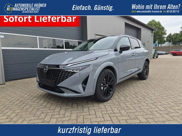 Nissan Qashqai - 1.3 DIG-T MHEV 158 PS X-Tronic N-Design Head-Up Display Teil-Leder Klimaautomatik Sitzheizung Lenkradheizung Navi elektr. Heckklappe ACC PDC v+h 360&deg;Kamera DAB Bluetooth Touchscreen Apple CarPlay Android Auto 19"Zoll