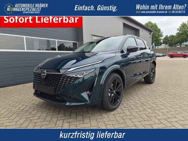 Nissan Qashqai - 1.3 DIG-T MHEV 158 PS X-Tronic N-Design PanoDach Teil-Leder Klimaautomatik Sitzheizung Lenkradheizung Navi ACC PDC v+h 360&deg;Kamera DAB Bluetooth Touchscreen Apple CarPlay Android Auto 19"Zoll