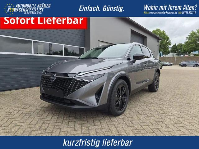 Nissan Qashqai - 1.3 DIG-T MHEV 158 PS X-Tronic Tekna Voll-Leder Klimaautomatik PanoGlasdach Sitzheizung Lenkradheizung Navi Head-Up Display elektr. Heckklappe ACC PDC v+h 360&deg;Kamera DAB Bluetooth Touchscreen Apple CarPlay Android Auto 19"LM