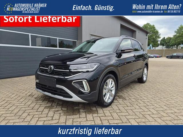 Volkswagen T-Cross - 1.0 TSI 116PS DSG Life AHK (abnehmbar) IQ.LIGHT-LED-Matrix Sitzheizung R&uuml;ckf.Kamera Klimaautomatik Abstandstempomat Apple CarPlay Android Auto