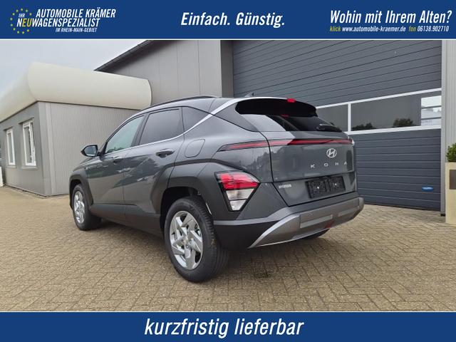 Hyundai KONA - Trend 1.6 T-GDI 150PS Automatik Voll-LED-Scheinw. Sitzheizung Lenkradheizung ACC Klimaautomatik Navi Touchscreen DAB+ Apple CarPlay + Android Auto PDC v+h R&uuml;ckf.Kamera 2xKeyless 17-LM