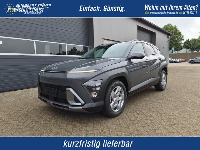 Hyundai KONA - Trend 1.6 T-GDI 150PS Automatik Voll-LED-Scheinw. Sitzheizung Lenkradheizung ACC Klimaautomatik Navi Touchscreen DAB+ Apple CarPlay + Android Auto PDC v+h R&uuml;ckf.Kamera 2xKeyless 17-LM