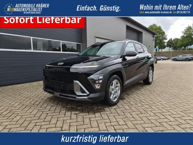 Hyundai KONA - Trend 1.6 T-GDI 150PS Automatik Voll-LED-Scheinw. Sitzheizung Lenkradheizung ACC Klimaautomatik Navi Touchscreen DAB+ Apple CarPlay + Android Auto PDC v+h R&uuml;ckf.Kamera 2xKeyless 17-LM