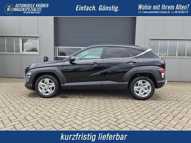Hyundai KONA - Trend 1.6 T-GDI 150PS Automatik Voll-LED-Scheinw. Sitzheizung Lenkradheizung ACC Klimaautomatik Navi Touchscreen DAB+ Apple CarPlay + Android Auto PDC v+h R&uuml;ckf.Kamera 2xKeyless 17-LM